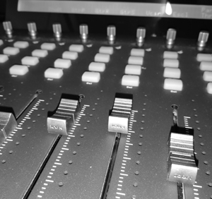 Audio mastering studio